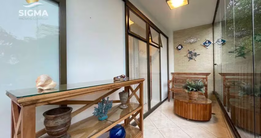 Apartamento com 4 dormitórios sendo 2 suítes  - 2 vagas - pitangueiras - guarujá/sp.