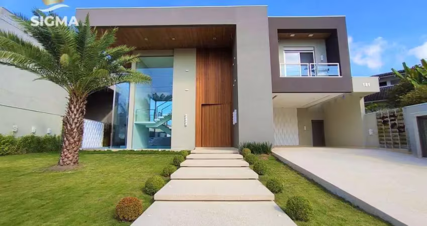 Alto padrão - casa com 6 dormitórios - área de lazer - 6 vagas - acapulco - guarujá/sp