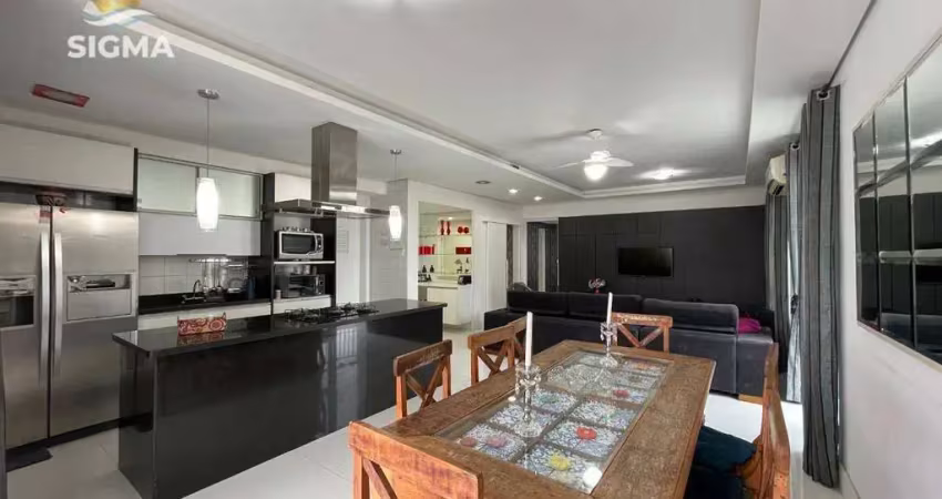 Apartamento com 2 dormitórios à venda, 130 m² por r$ 1.500.000,00 - jardim astúrias - guarujá/sp