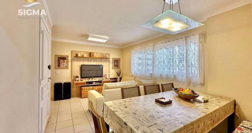 Apartamento com 2 dormitórios à venda, 90 m² por R$ 520.000,00 - Pitangueiras - Guarujá/SP