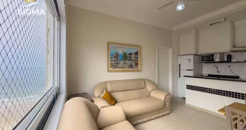 Apartamento com 2 dormitórios sendo 1 suíte  à venda, 65 m² por r$ 371.000 - pitangueiras - guarujá/sp
