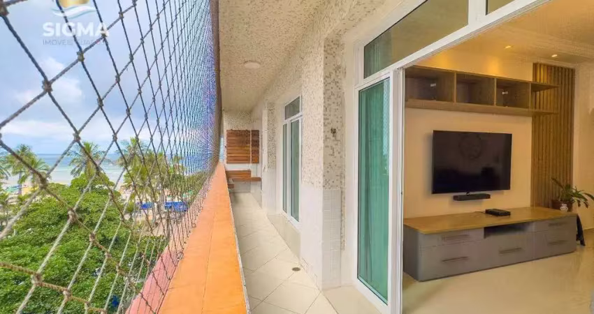 Apartamento com 2 dormitórios à venda, 80 m² por R$ 589.000,00 - Pitangueiras - Guarujá/SP