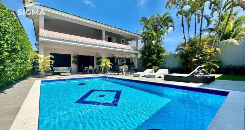 Casa com 5 Suítes à venda, Jardim Acapulco, Guarujá.