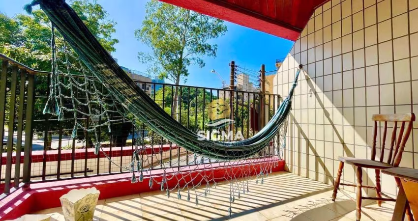 Apartamento com 2 dormitórios à venda, 75 m² por R$ 425.000,00 - Tombo - Guarujá/SP