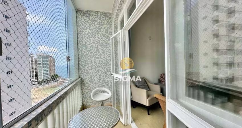 Apartamento com 2 dormitórios à venda, 104 m² por R$ 460.000,00 - Pitangueiras - Guarujá/SP