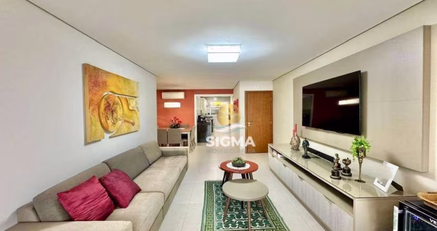 Apartamento com 4 dormitórios à venda, 155 m² por R$ 1.060.000,00 - Pitangueiras - Guarujá/SP