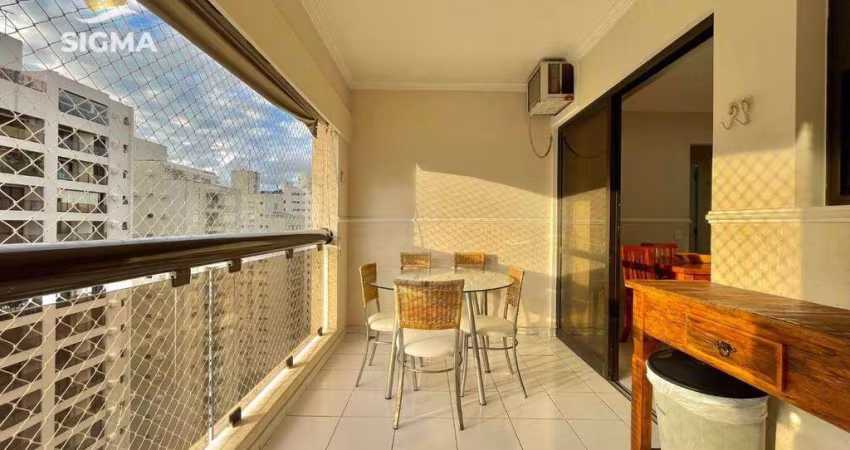 Apartamento com 2 dormitórios à venda, 60 m² por R$ 410.000 - Pitangueiras - Guarujá/SP.