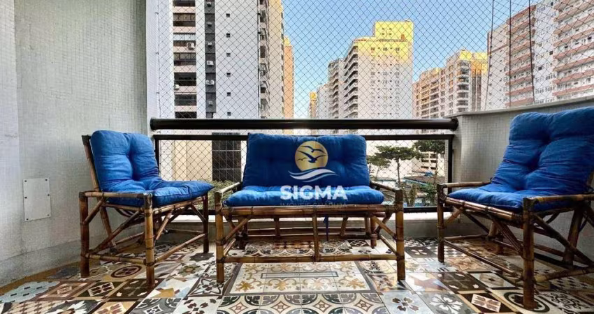 Apartamento com 3 dormitórios à venda, 120 m² por R$ 550.000,00 - Pitangueiras - Guarujá/SP
