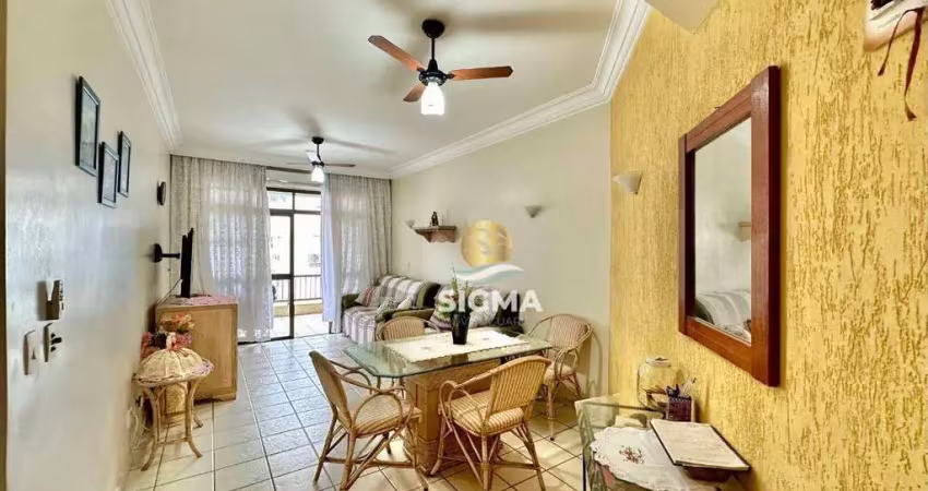 Apartamento com 2 dormitórios à venda, 85 m² por r$ 380.000,00 - jardim astúrias - guarujá/sp