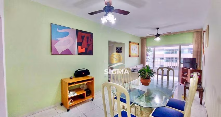 Apartamento com 2 dormitórios à venda, 80 m² por R$ 500.000,00 - Jardim Astúrias - Guarujá/SP