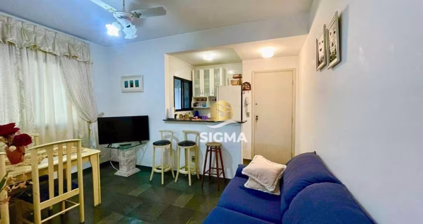 Apartamento com 2 dormitórios à venda, 80 m² por R$ 260.000,00 - Enseada - Guarujá/SP