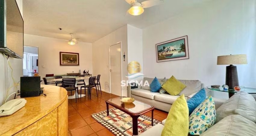 Apartamento com 2 dormitórios à venda, 86 m² por R$ 450.000,00 - Pitangueiras - Guarujá/SP
