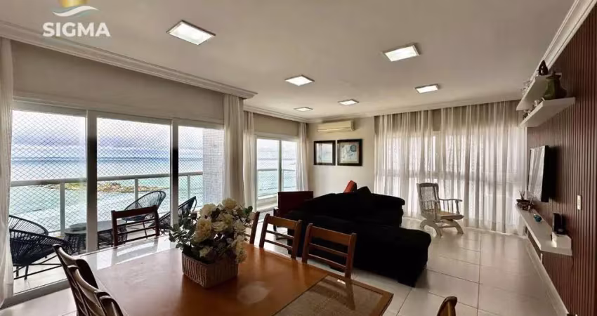 Apartamento com 3 suítes  à venda na praia das pitangueiras, guarujá.