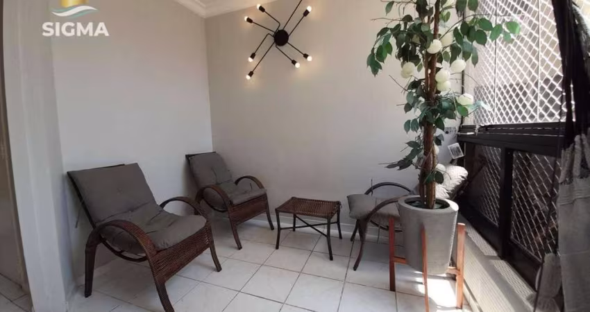 Apartamento com 2 dormitórios à venda, 92 m² por R$ 600.000 - Pitangueiras - Guarujá/SP.