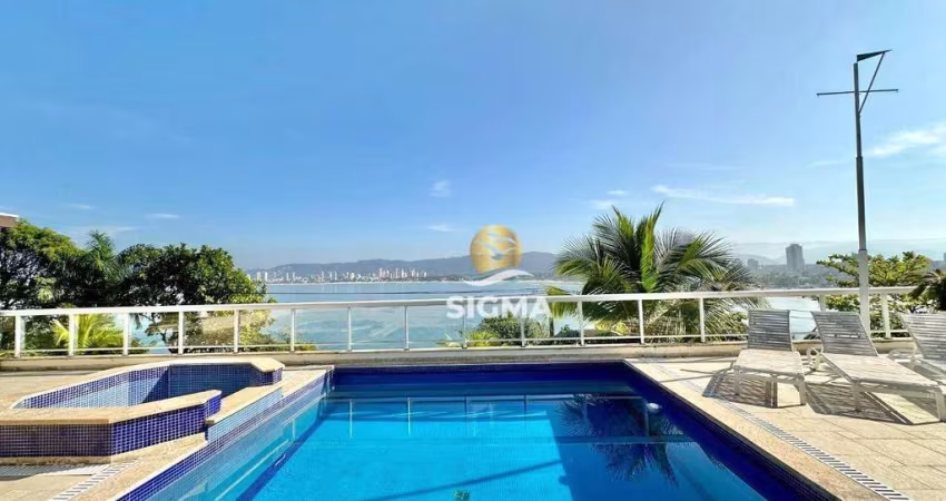 Casa com 5 dormitórios à venda, 500 m² por R$ 7.500.000,00 - Península - Guarujá/SP