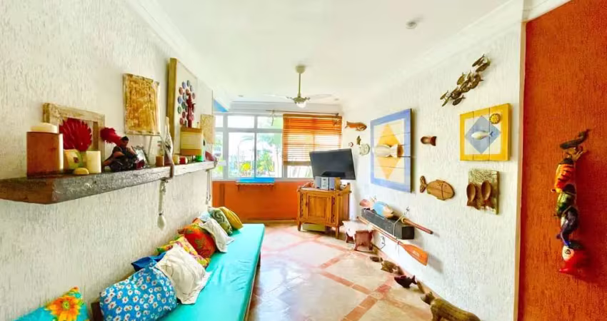 Apartamento com 3 dormitórios à venda, 100 m² por r$ 580.000,00 - pitangueiras - guarujá/sp