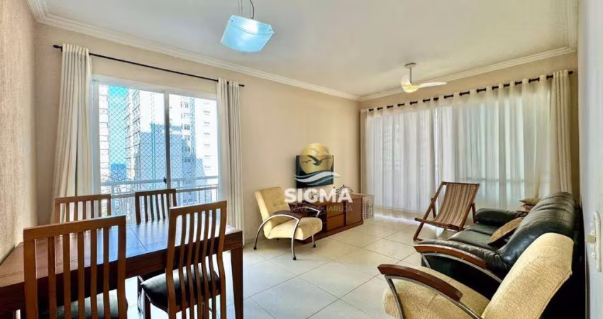 Apartamento com 3 dormitórios à venda, 130 m² por R$ 1.060.000,00 - Jardim Astúrias - Guarujá/SP