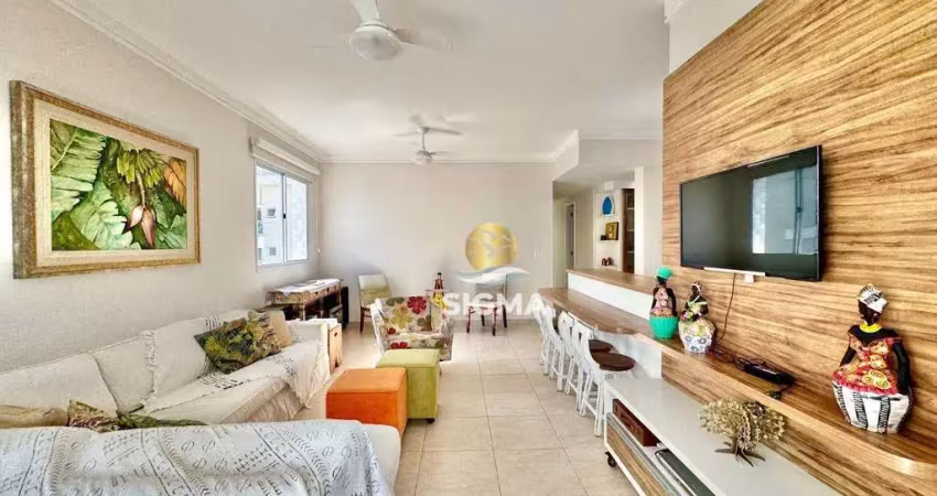 Apartamento com 3 quartos sendo 1 suíte à venda na praia das astúrias - guarujá/sp.