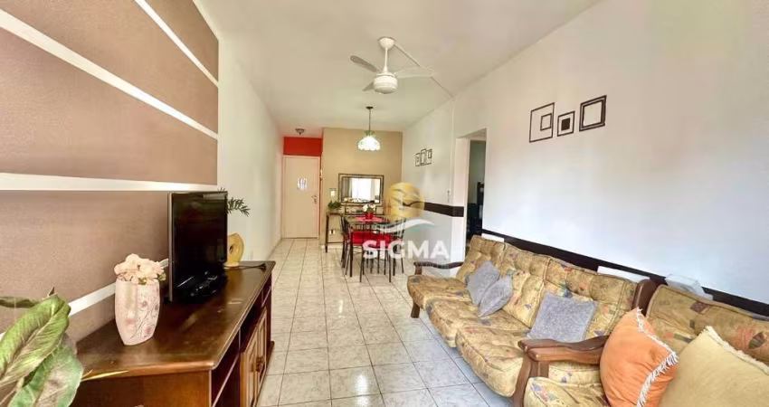 Apartamento com 2 dormitórios à venda, 70 m² por R$ 450.000,00 - Pitangueiras - Guarujá/SP