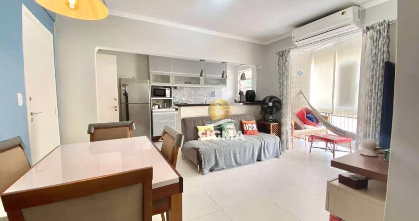 Apartamento com 1 quarto à venda na Praia do Tombo - Guarujá/SP.