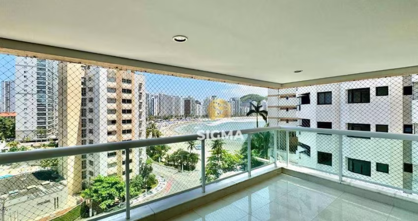 Apartamento com 3 dormitórios sendo 1 suíte venda, 120 m² por R$ 1.380.000 - Jardim Astúrias - Guarujá/SP