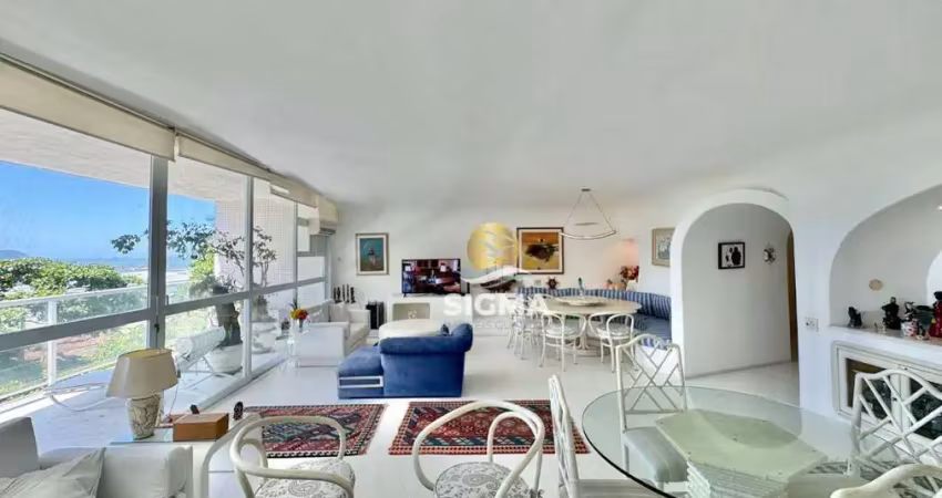 Apartamento com 4 quartos sendo 1 suíte à venda, 300 m² por r$ 2.200.000 - pitangueiras - guarujá/sp.