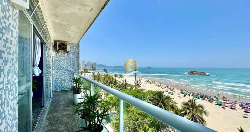 Apartamento com 3 suítes à venda, 160 m² por R$ 1.280.000 - Pitangueiras - Guarujá/SP.