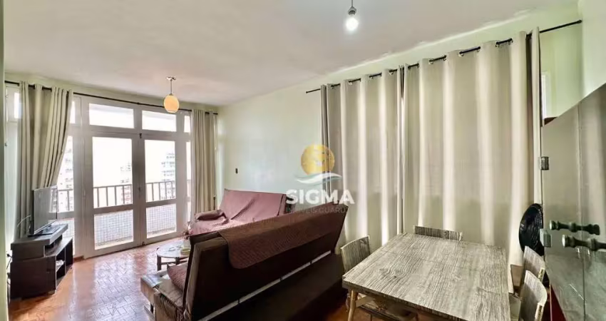 Apartamento com 1 dormitório à venda, 65 m² por R$ 375.000,00 - Pitangueiras - Guarujá/SP