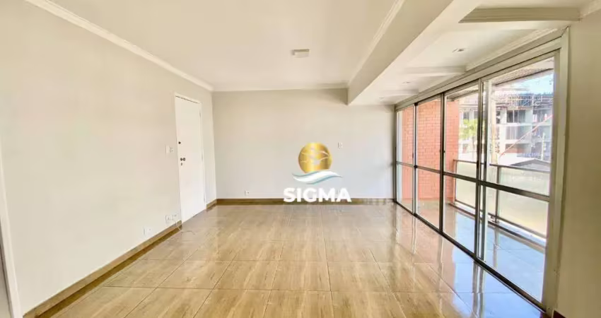 Apartamento com 3 quartos sendo 1 suíte à venda, 109 m² por r$ 400.000 - enseada - guarujá/sp.