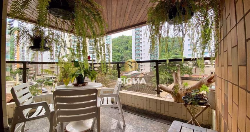 Apartamento com 3 quartos sendo 1 suíte à venda na Praia das Pitangueiras - Guarujá/SP.