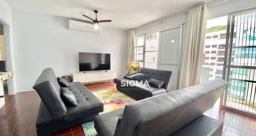 Apartamento com 3 dormitórios à venda, 100 m² por R$ 460.000,00 - Pitangueiras - Guarujá/SP