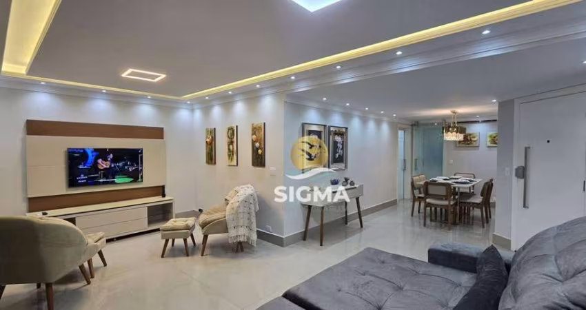 Apartamento com 3 quartos sendo 1 suíte à venda na Praia das Pitangueiras - Guarujá/SP.