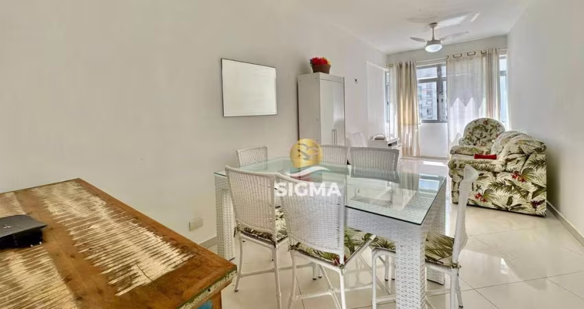 Apartamento com 1 dormitório à venda, 47 m² por R$ 328.000,00 - Pitangueiras - Guarujá/SP