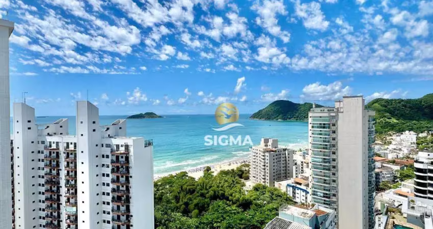 Apartamento com 2 quartos sendo 1 suíte à venda, 69 m² por r$ 720.000 - jardim astúrias - guarujá/sp.