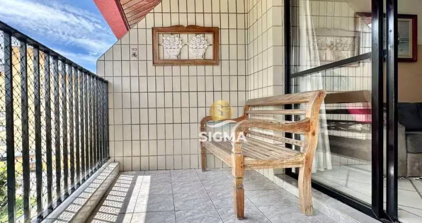 Apartamento com 2 quartos sendo 1 suíte à venda, 93 m² por R$ 500.000 - Tombo - Guarujá/SP.