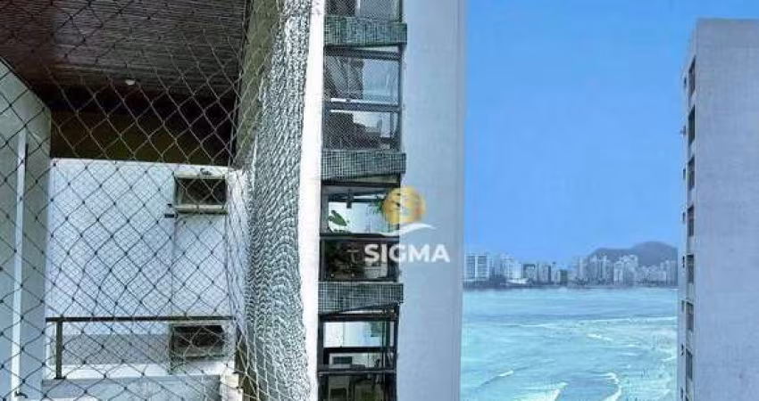 Apartamento com 3 quartos sendo 1 suíte à venda na Praia das Pitangueiras - Guarujá/SP.