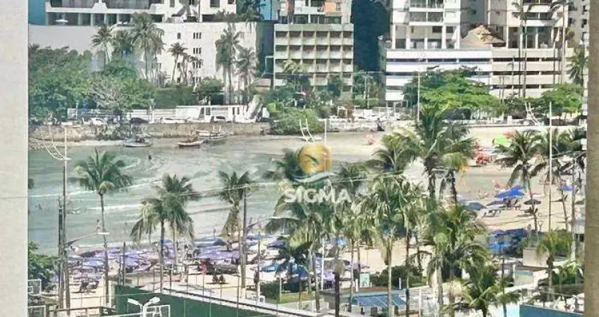 Prédio novo - apartamento com 3 quartos sendo 1 suíte à venda, 103 m² por r$ 1.200.000 - praia das astúrias - guarujá/sp.