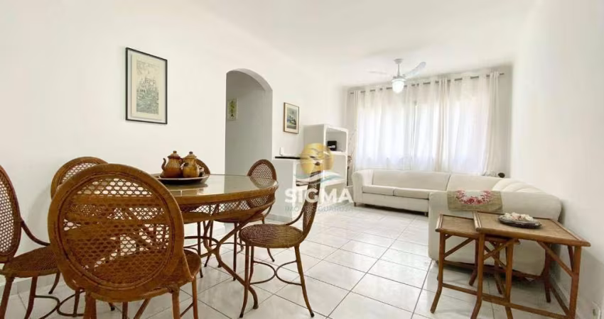 Apartamento com 2 dormitórios à venda, 70 m² por R$ 424.000,00 - Pitangueiras - Guarujá/SP