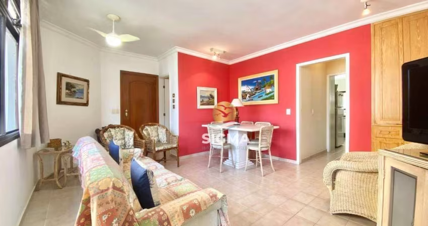 Apartamento com 3 quartos sendo 1 suíte à venda, 116 m² por R$ 700.000 - Jardim Astúrias - Guarujá/SP.