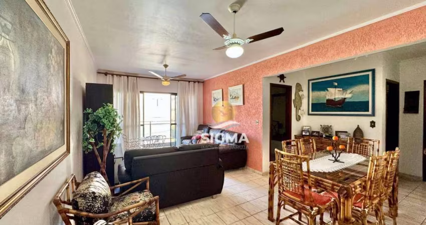 Apartamento com 3 quartos sendo 1 suíte à venda na Praia do Tombo - Guarujá/SP.