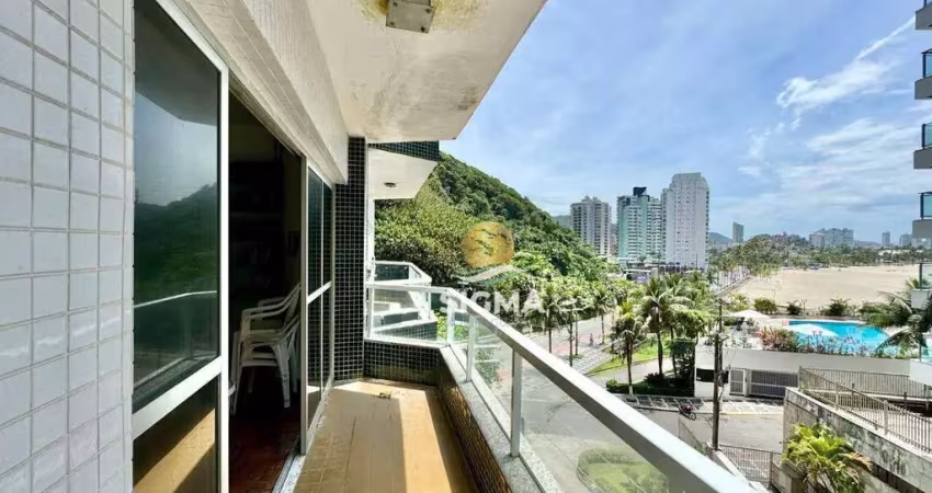 Apartamento com 4 dormitórios à venda, 126 m² por R$ 550.000,00 - Pitangueiras - Guarujá/SP