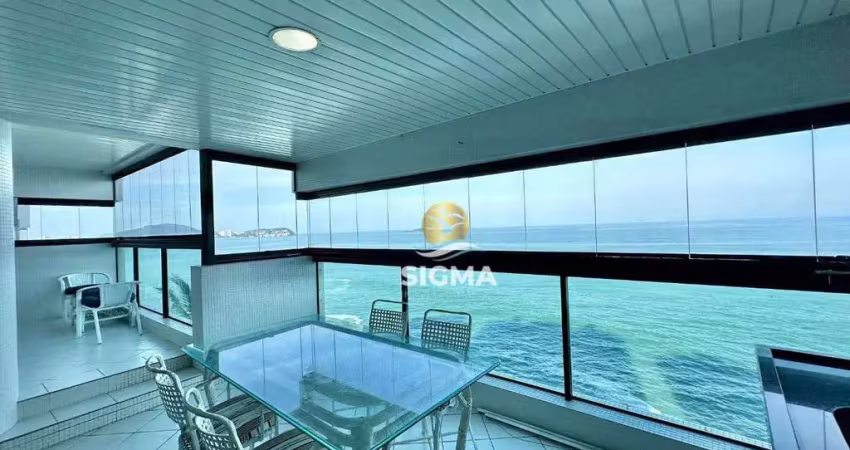 Apartamento com 3 dormitórios à venda, 184 m² por r$ 1.800.000,00 - pitangueiras - guarujá/sp