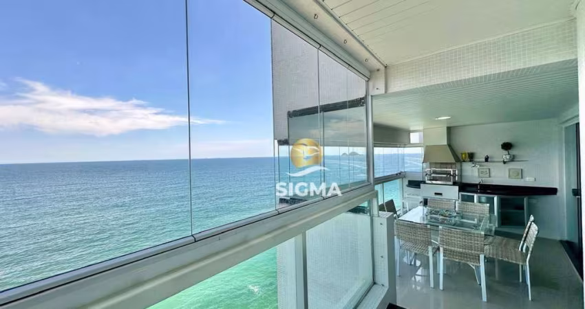 FRENTE MAR - Apartamento com 3 Suítes à venda, 184 m² por R$ 2.000.000 - Pitangueiras - Guarujá/SP.