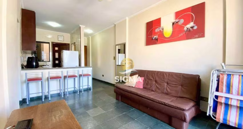 Apartamento com 2 dormitórios à venda, 90 m² por R$ 480.000,00 - Tombo - Guarujá/SP