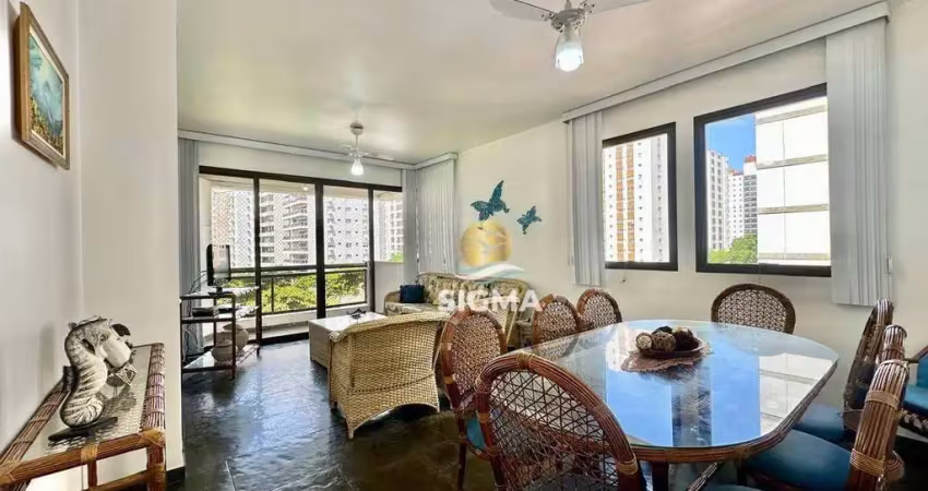 Apartamento com 3 dormitórios sendo 1 suíte à venda na praia das pitangueiras - guarujá/sp.