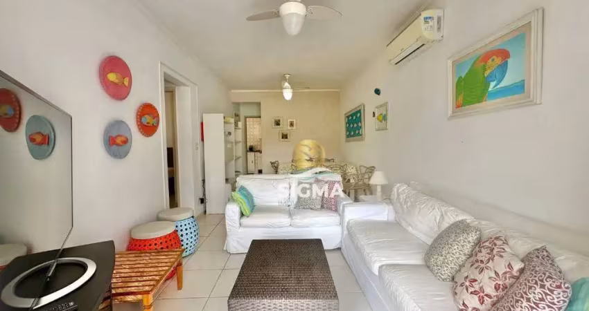 Apartamento com 2 dormitórios à venda na praia das pitangueiras - guarujá/sp