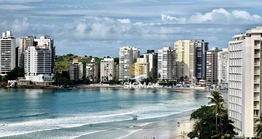 VISTA MAR - Apartamento com 1 quarto à venda na Praia das Pitangueiras - Guarujá/SP.