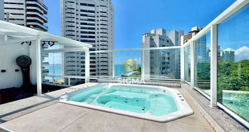 Cobertura com 4 Suítes à venda, 235 m² por R$ 1.480.000 - Jardim Astúrias - Guarujá/SP