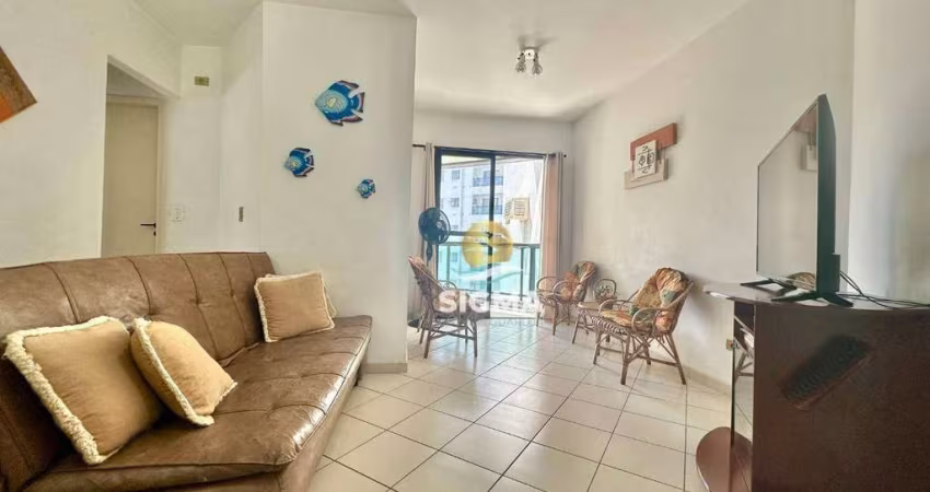 Apartamento com 2 dormitórios à venda, 71 m² por R$ 540.000,00 - Pitangueiras - Guarujá/SP