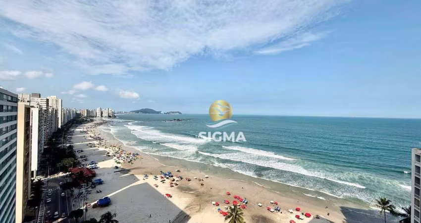 Apartamento com 4 dormitórios à venda, 192 m² por R$ 1.300.000,00 - Pitangueiras - Guarujá/SP